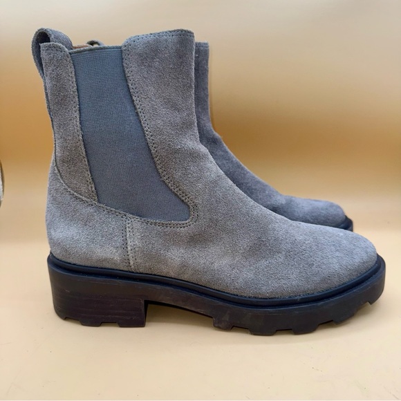 Madewell Wycoff Chelsea Logan’s Boot. Smoked Graphite Gray, Women’s 7, Like New - Picture 1 of 9